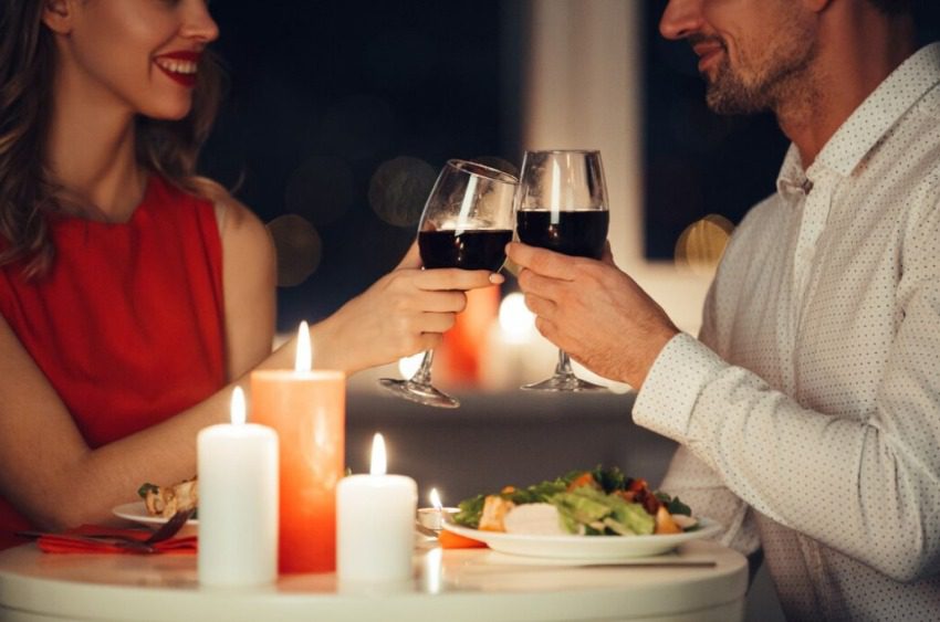 romantična večera