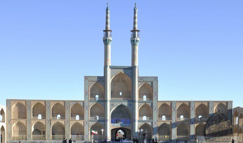 Građevina u starom gradu Jazda u Iranu
