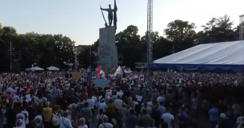 kraljevo protest