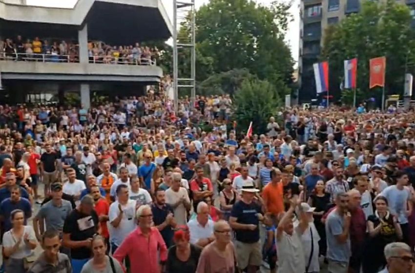 valjevo protest