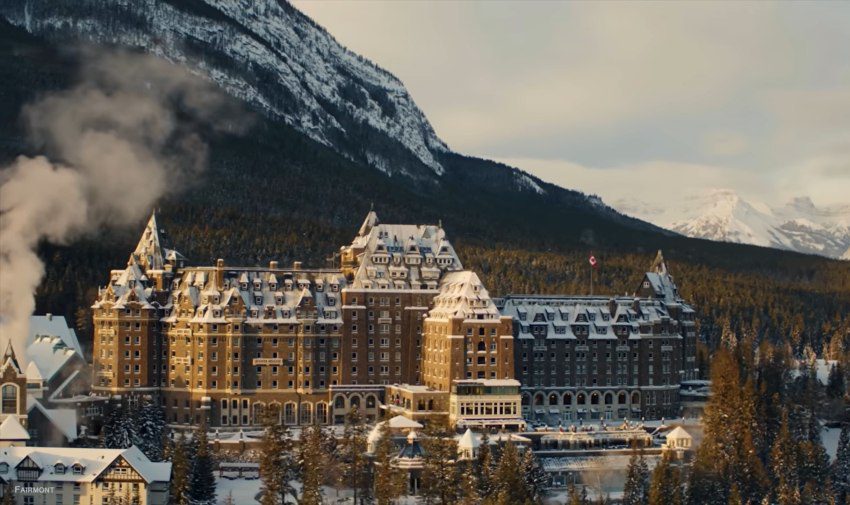 ukleti hotel Fairmont Banff Springs kanada