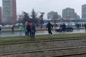 udarena studentkinja beograd protesti