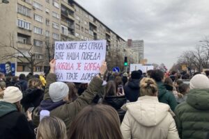 poziv na generalni štrajk studenti u blokadi novi sad