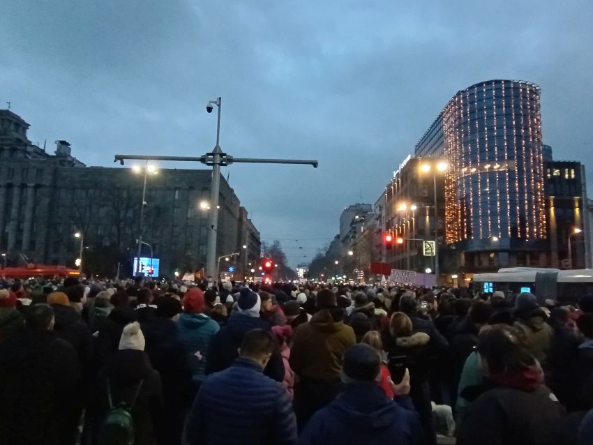 protest ustavni sud beograd