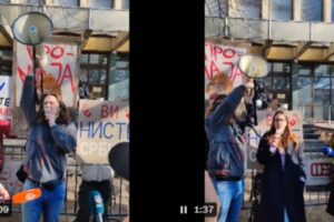 studenti protest sud