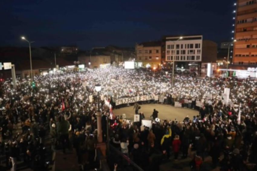 kragujevac skup studenata štafeta