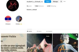 lažna stranica studenti u blokadi ns