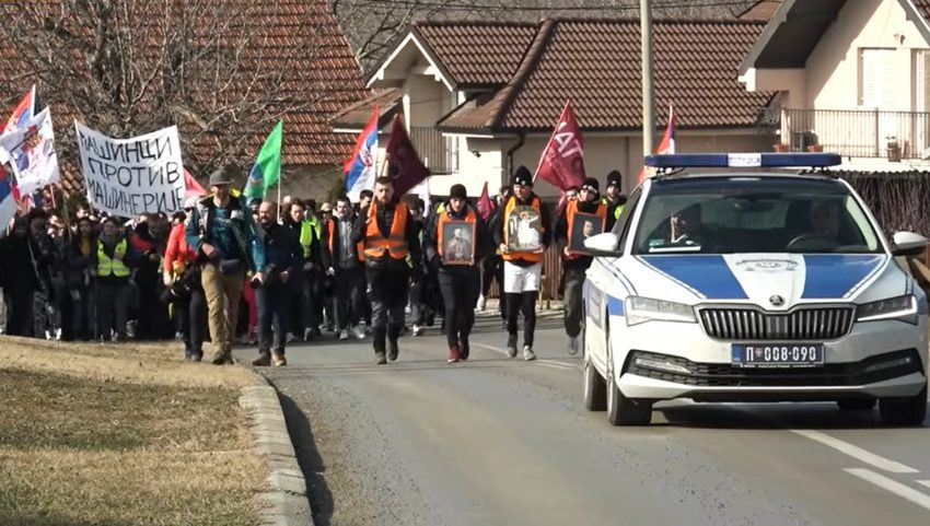 studentski marš doček u mladenovcu beli andjeo