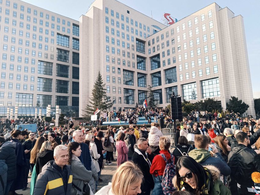 novi sad blokada mosta protest