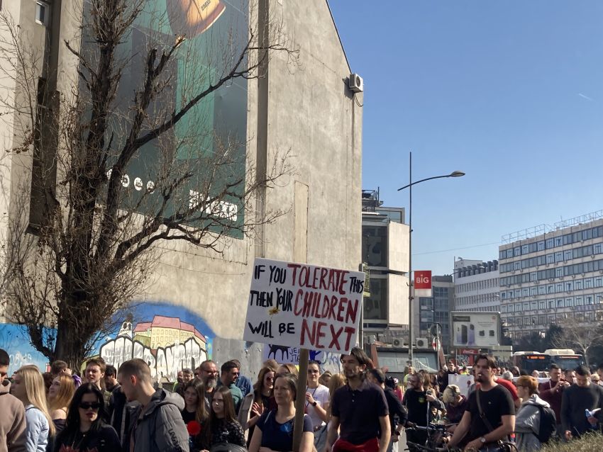 generalni štrajk protest