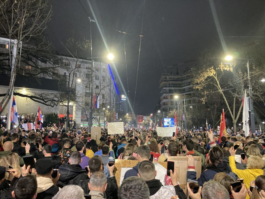 beograd protest 15. mart