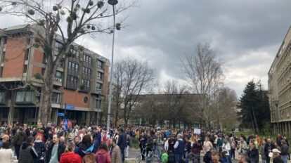kampus protest rektorat