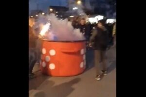 šerpa borča dinstanje protest