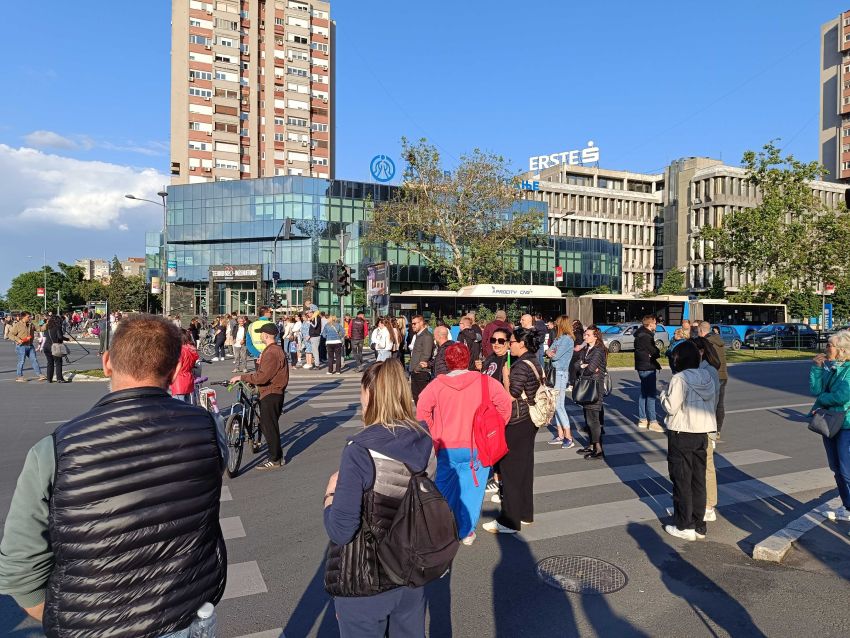 blokada raskrsnice železnička stanica