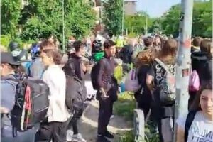 sever zove pešačenje studenti