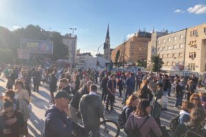 Blokada raskrsnica novi sad