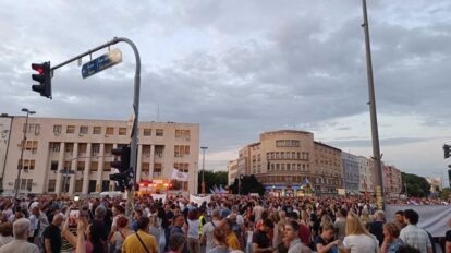 banovina blokada raskrsnice protest novi sad