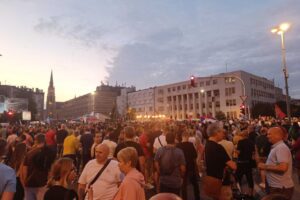 blokada raskrsnice banovina protest novi sad
