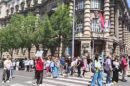 protest akademske zajednice blokada raskrsnice vlada srbije beograd