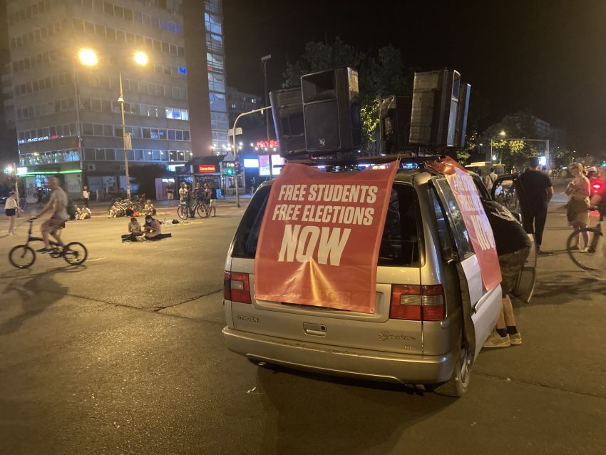 blokada raskrsnica novi sad