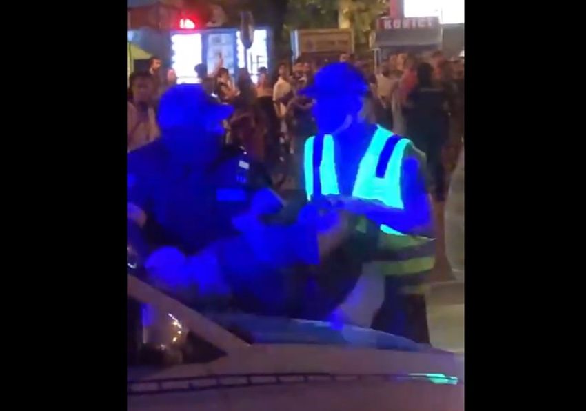 policija blokada