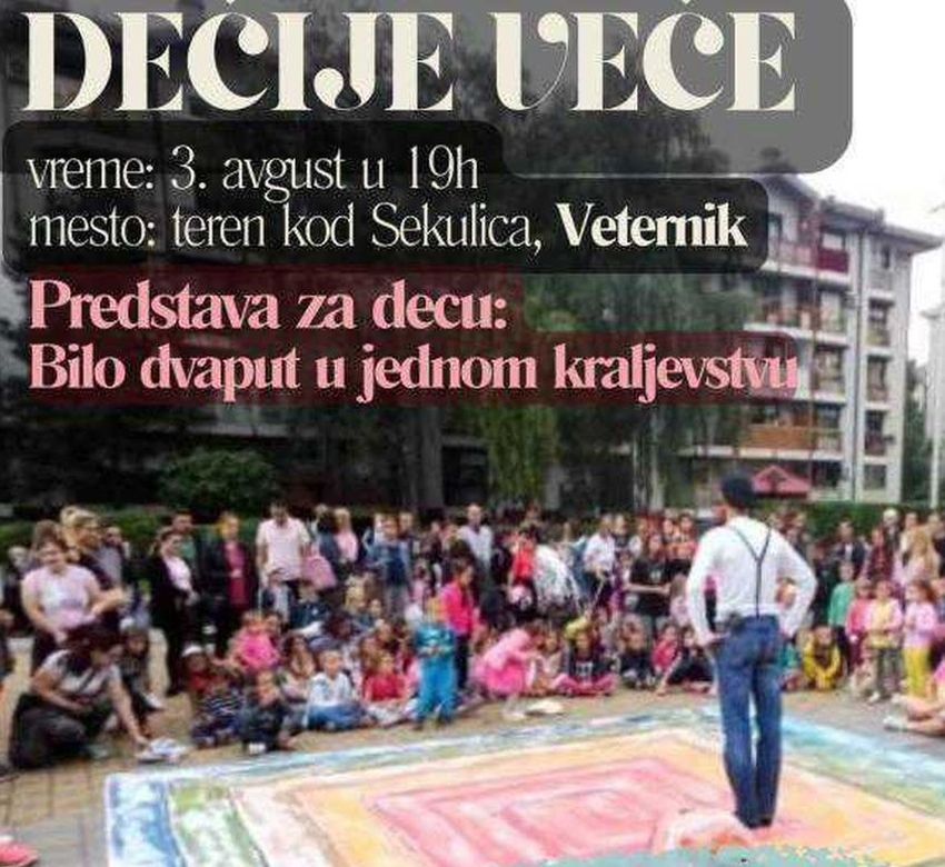 Zbor građana Veternik pravi letnji hit za najmlađe: Sve je spremno, samo fališ ti!
