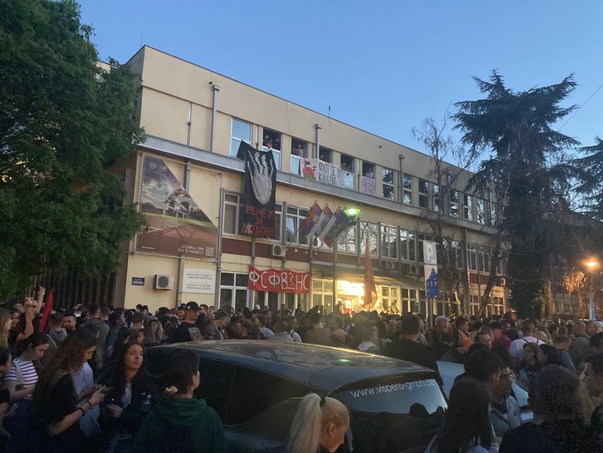 Protest DIF Novi Sad