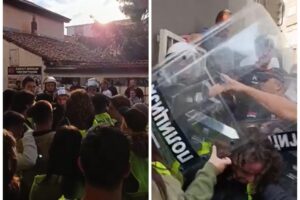 blokada suda, intervencija policije novi pazar