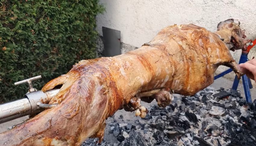 jagnjeće pečenje, račun u restoranu, bosna i hercegovina