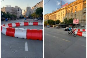 privremeni kružni tok terazije beograd