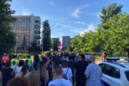 studenti u blokadi obeležavanje godišnjice oluje noi sad protestna šetnja