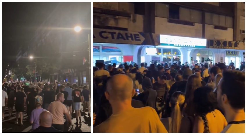 protesti u više gradova reakcija na nasilje režima srbija