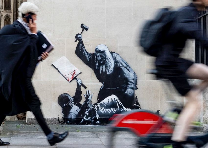 mural benksi