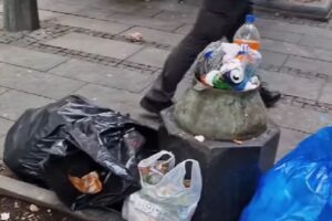 knez mihailova smeće
