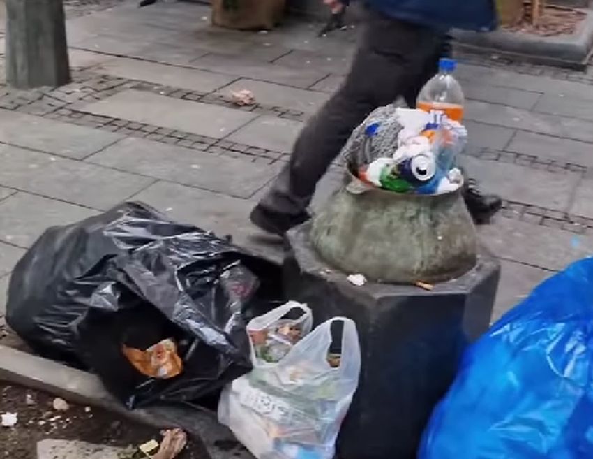 knez mihailova smeće