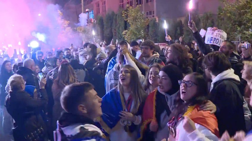 studenti doček novi pazar