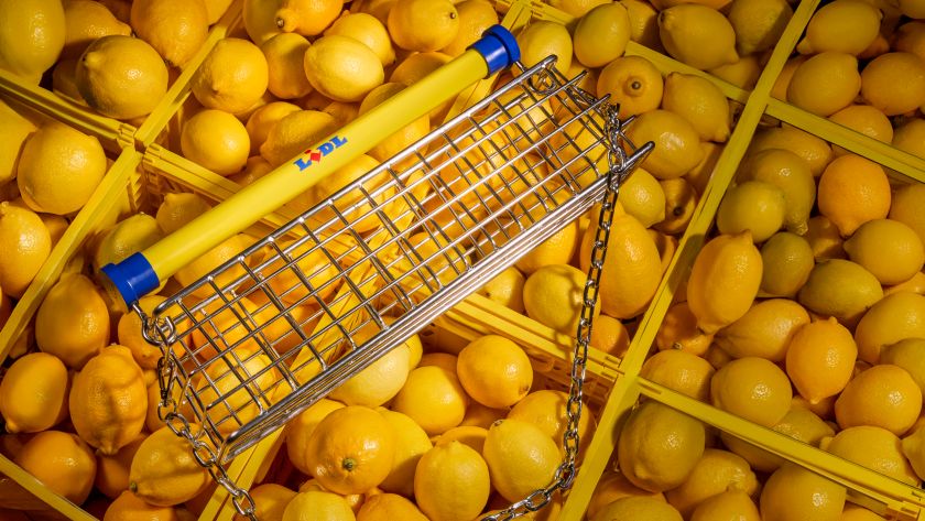 LIDL TROLLEY BAG na limunu