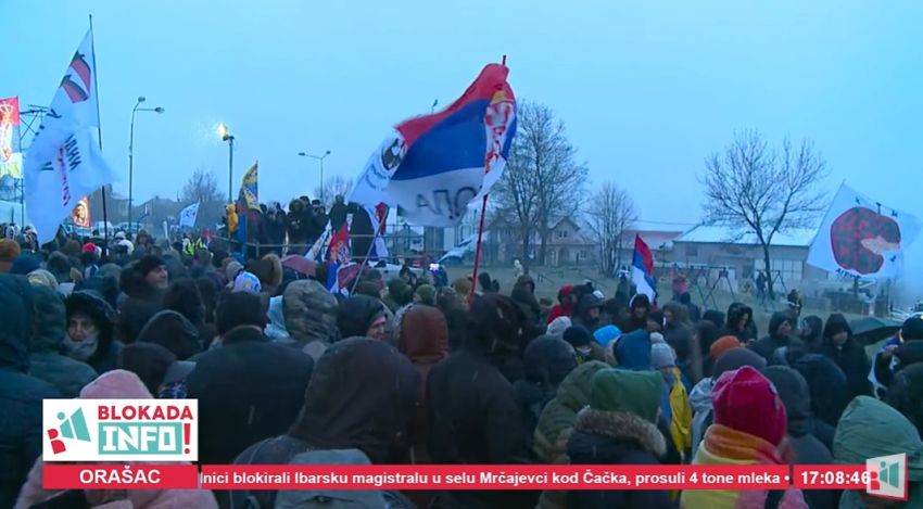 orašac protest