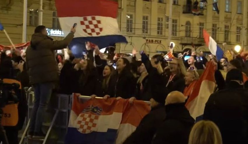 zagreb doček rukometaša
