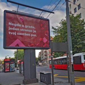 Bilbord - dobrovoljno davanje krvi