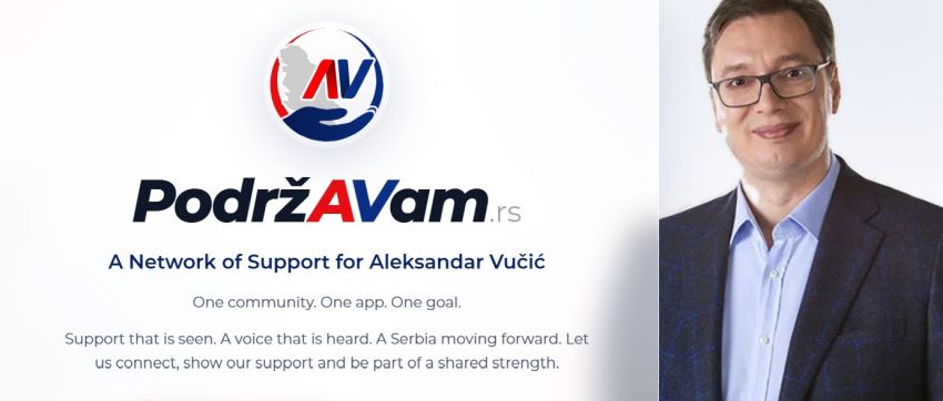 aplikacija vucic