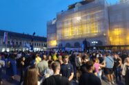trg slobode skup zborovi