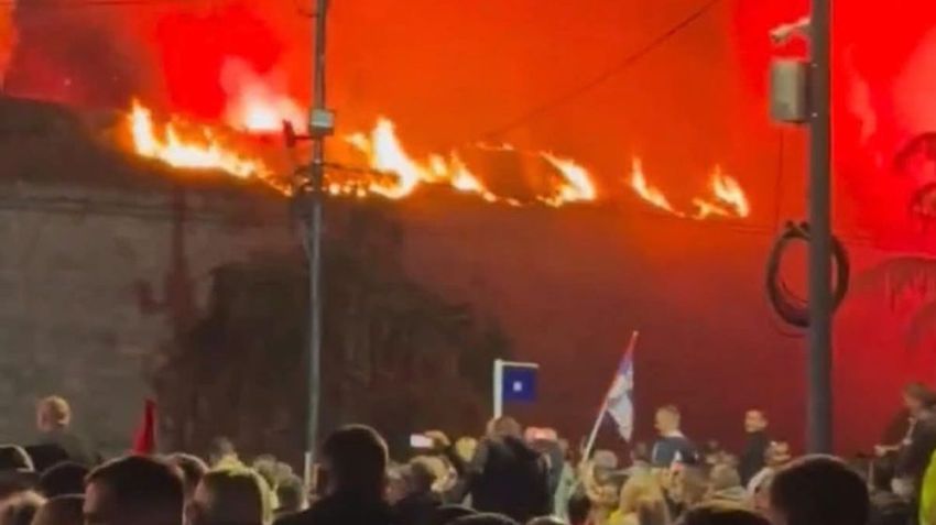 niš tvrđava požar